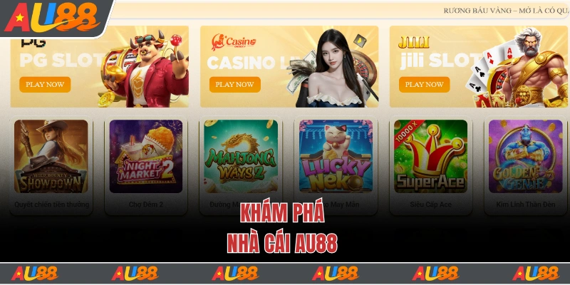 Trang chủ 10 Au88 đã có gần 10 năm hình thành và phát triển