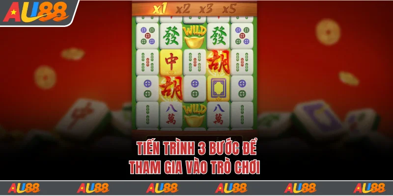 Tiến trình 3 bước để tham gia vào trò chơi